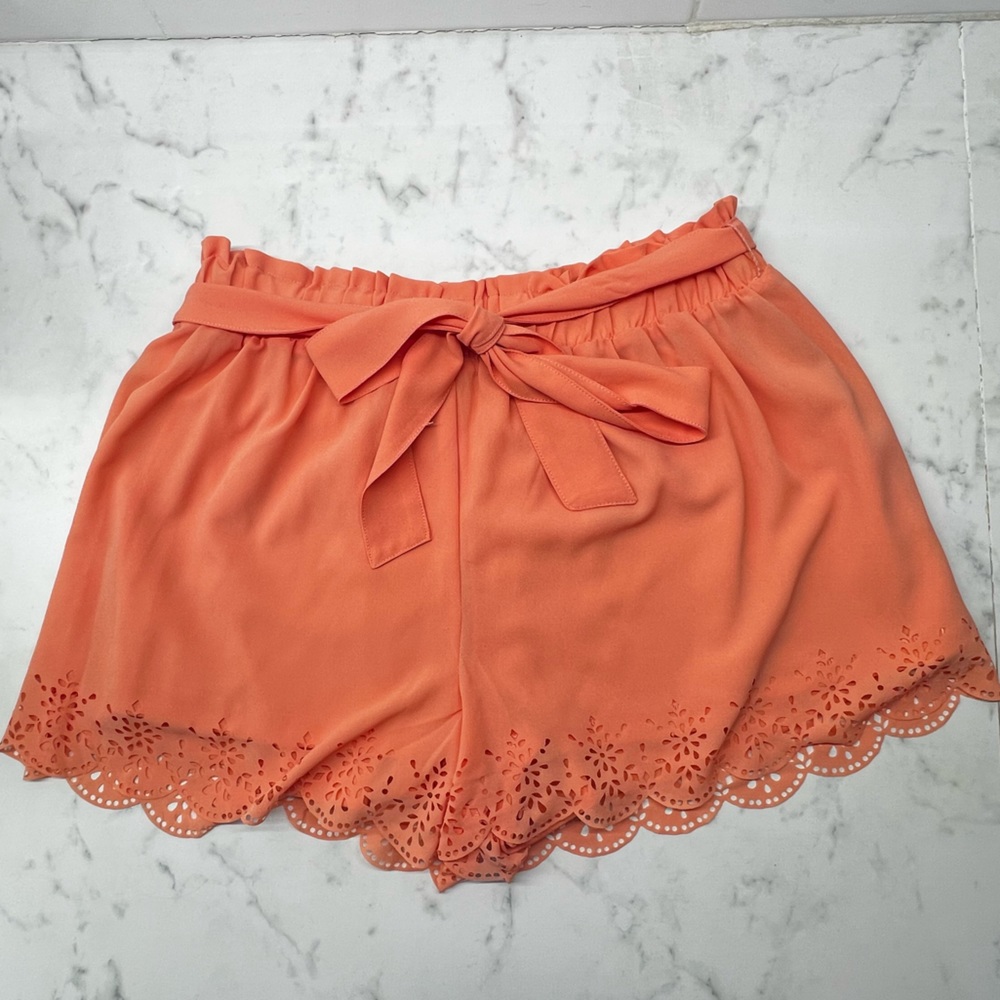 (NEVER USED) Bright Coral Shorts | Brand Blu Pepper